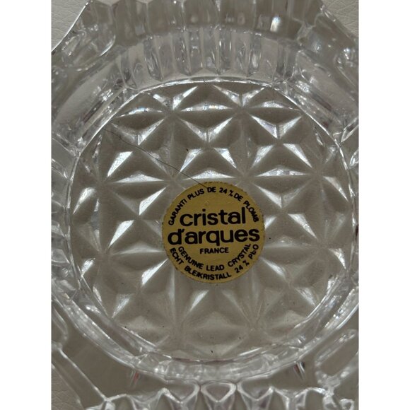 Cristal DArques France Genuine Lead Crystal Trinket  or Jewlery Box - Picture 2 of 16